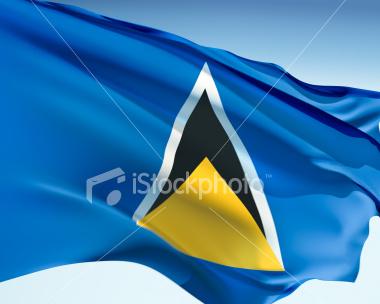 Flag of Saint Lucia