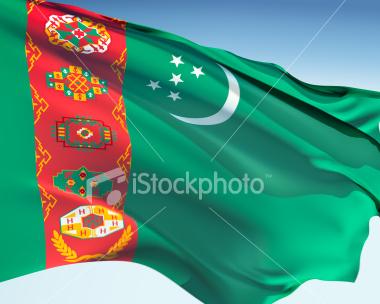 Flag of Turkmenistan